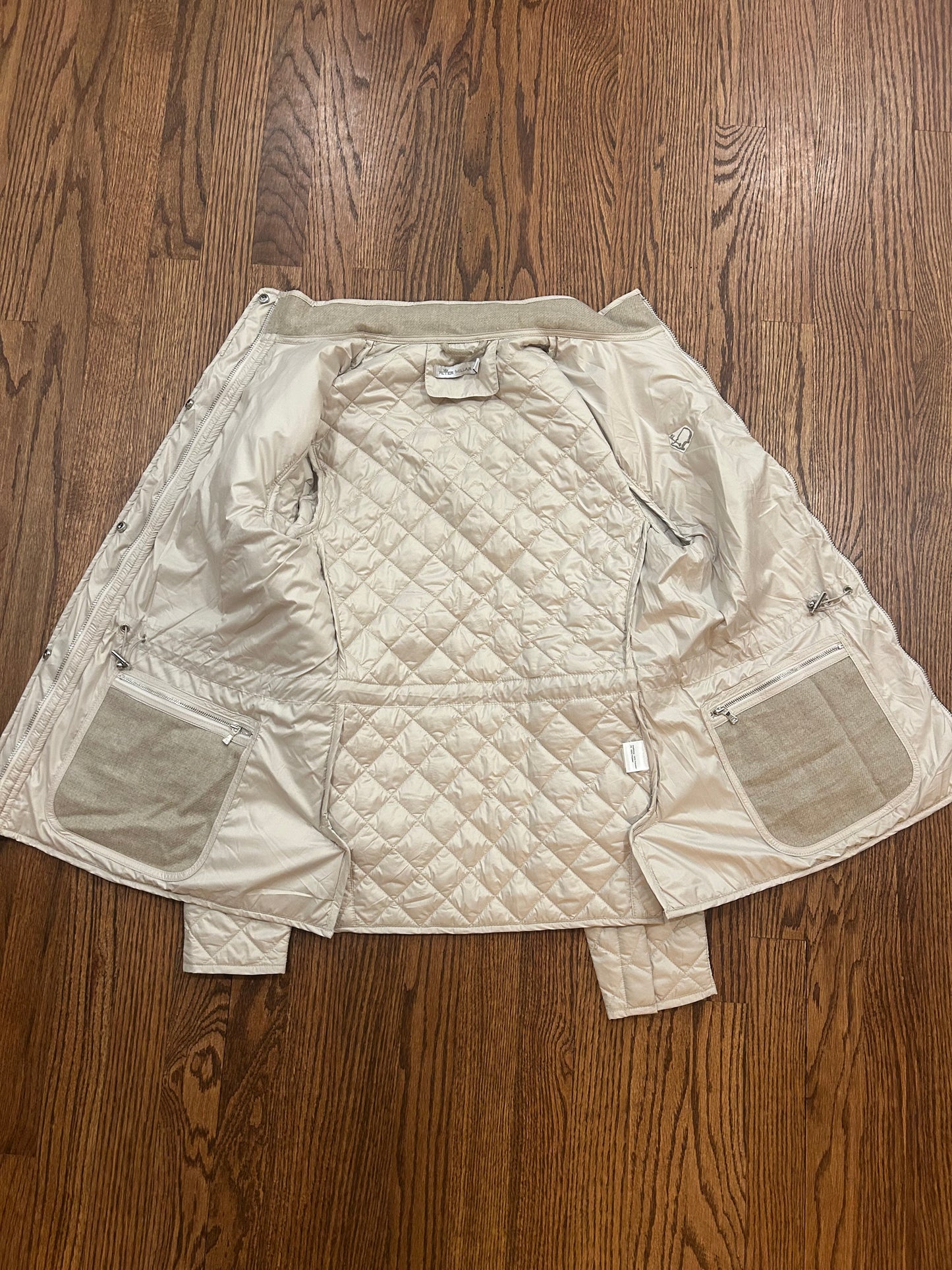 Women’s Small Masters Peter Millar Quilted Puffer Full Zip Jacket