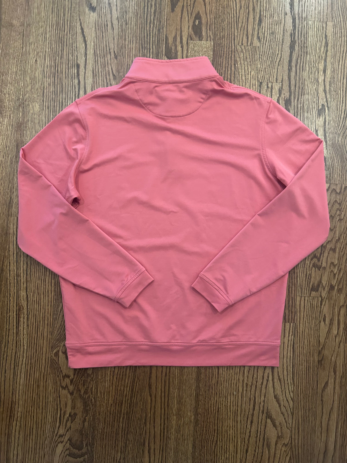 Peter Millar Medium Coral Masters Augusta National Performance Golf Quarter Zip