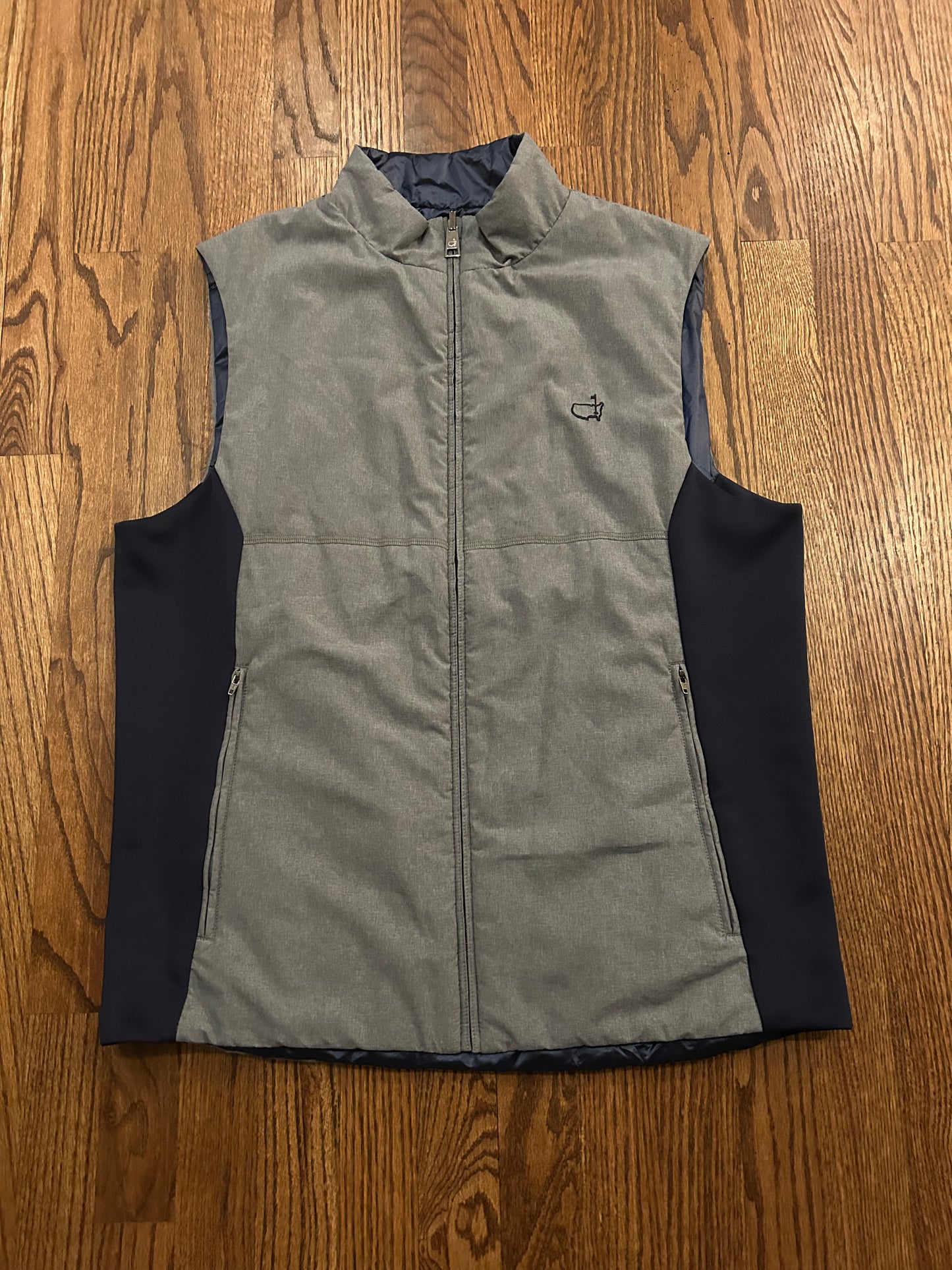 Men’s Large Masters Clubhouse Collection Reversible Golf Vest