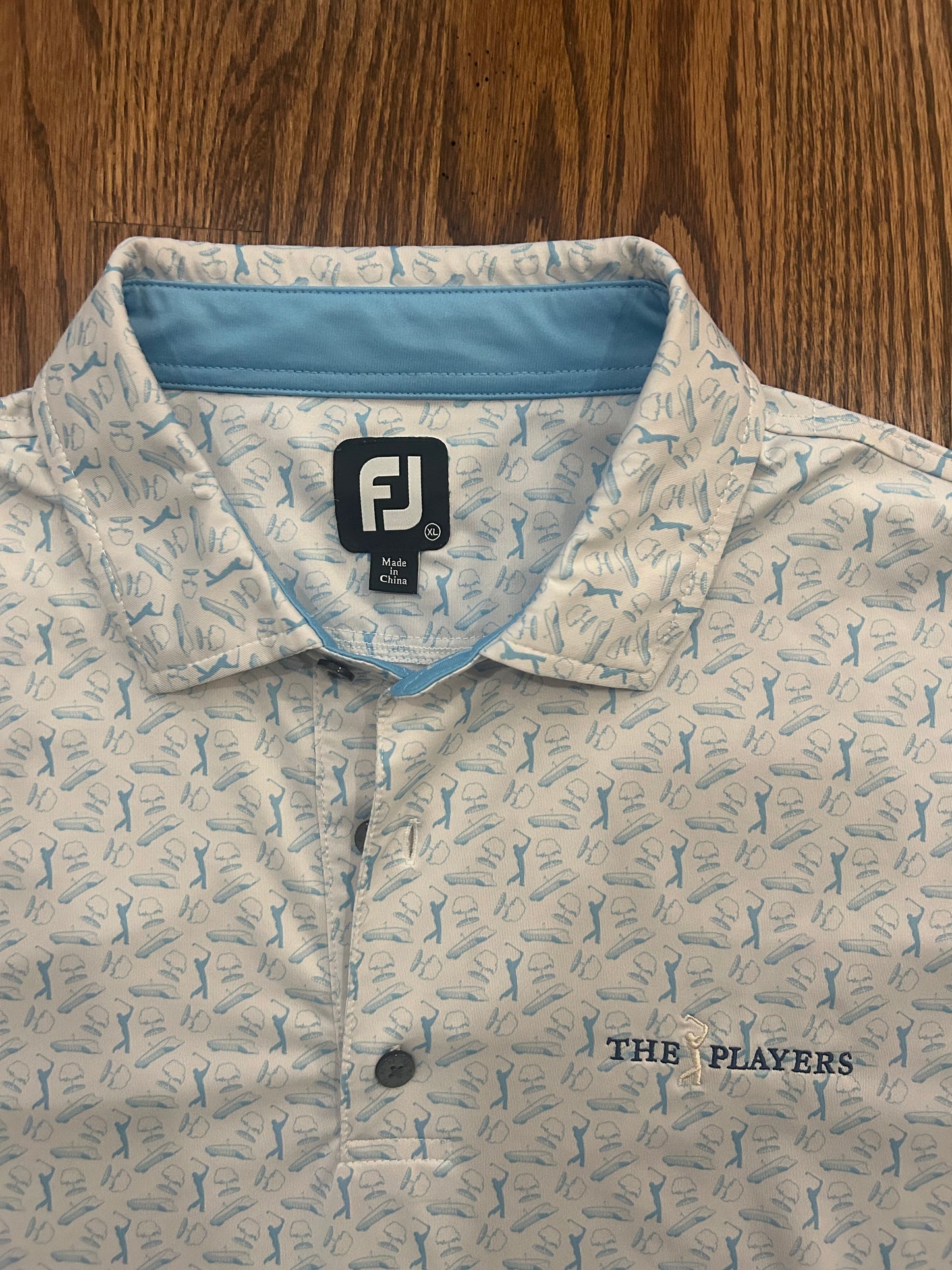 Men’s XL FooyJoy The Players Championship Performance Golf Polo