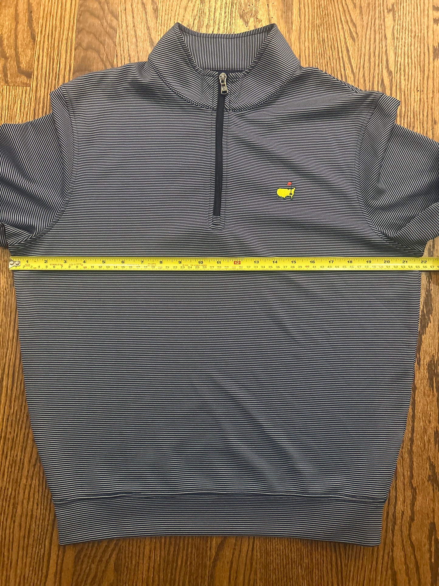 Men’s Small Masters Augusta National Golf Club angc Performance Golf Quarter Zip Pullover