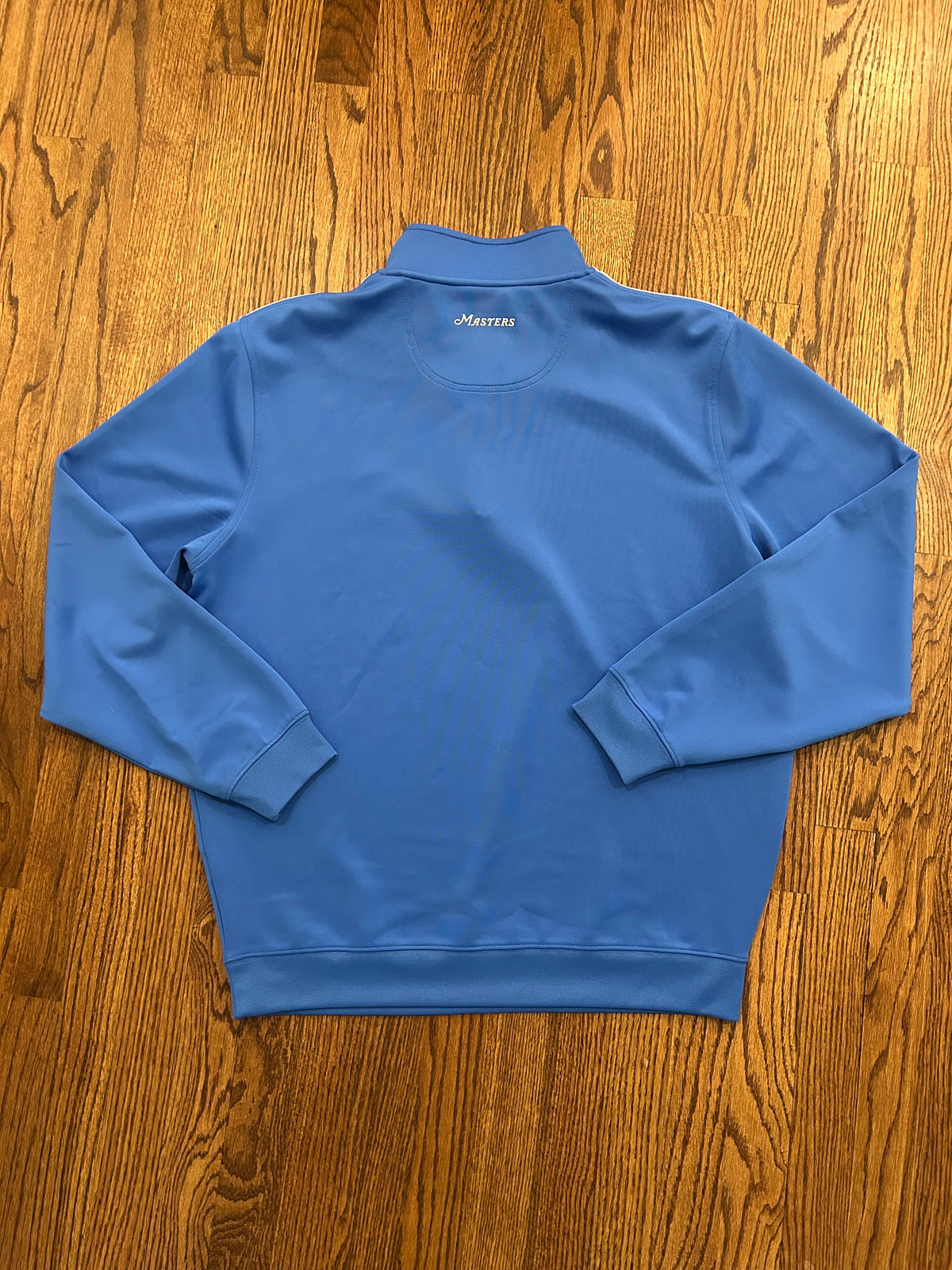 Men’s Large Blue Masters Tech Quarter Zip Golf Pullover Augusta National Angc