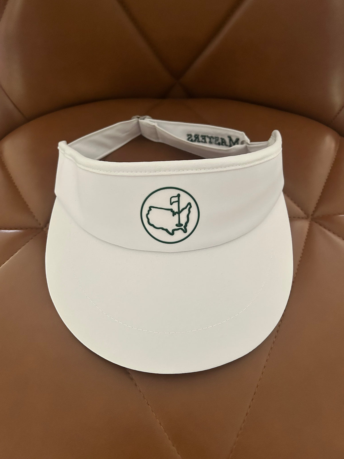 Berckmans Place White Masters Golf Visor Hat