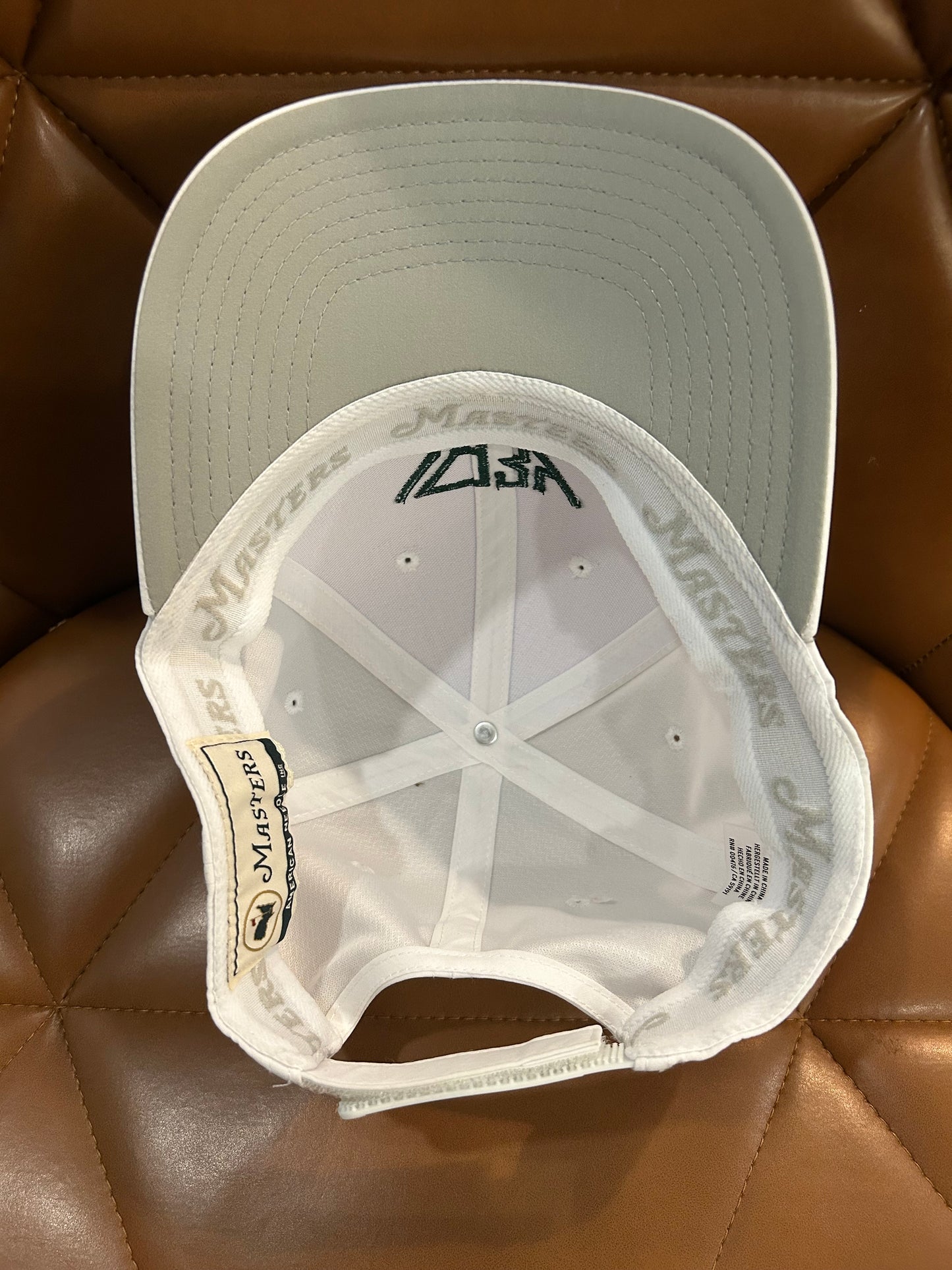 White Masters 1934 Berckmans Place Hat Cap Augusta National Golf Club