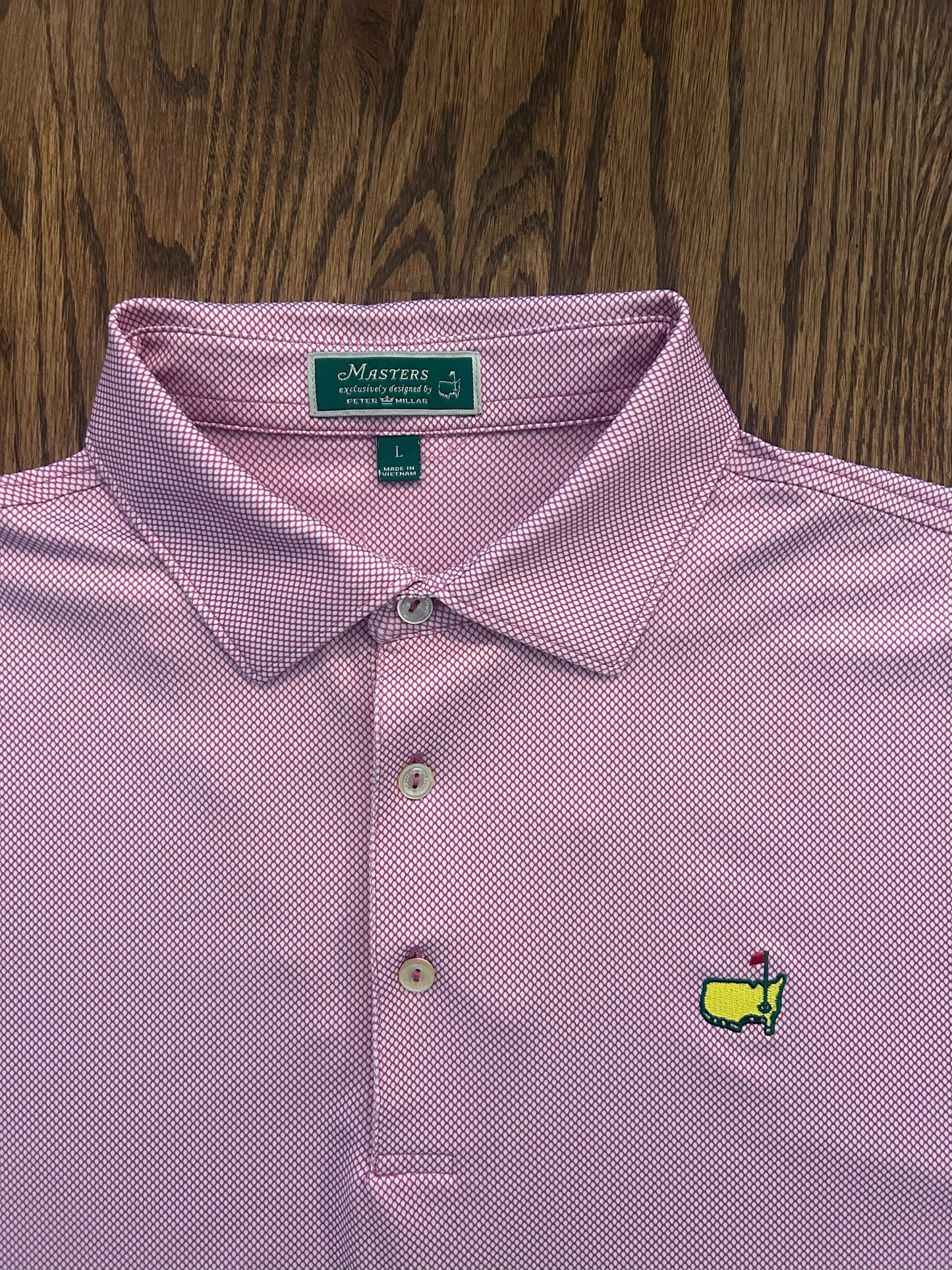 Men’s Large Masters Peter Millar Augusta National Performance Golf Polo