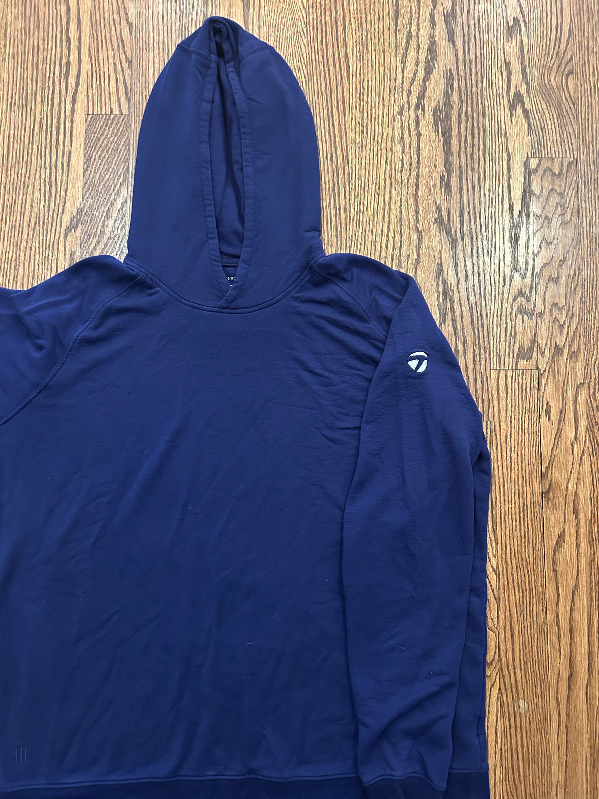 Holderness & Bourne TaylorMade Golf Hoodie Mens XL Navy Blue Pullover