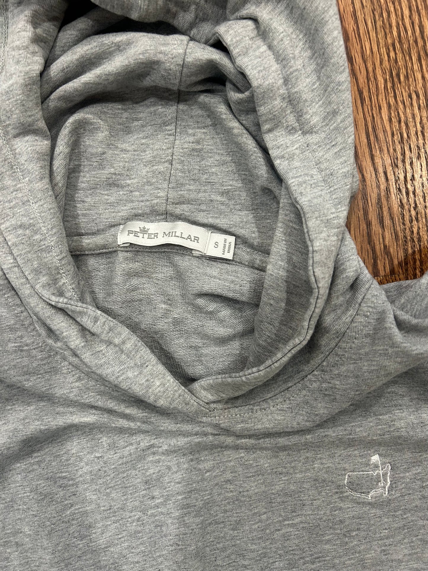 Women’s Small Peter Millar Masters Augusta National Gray Hoodie