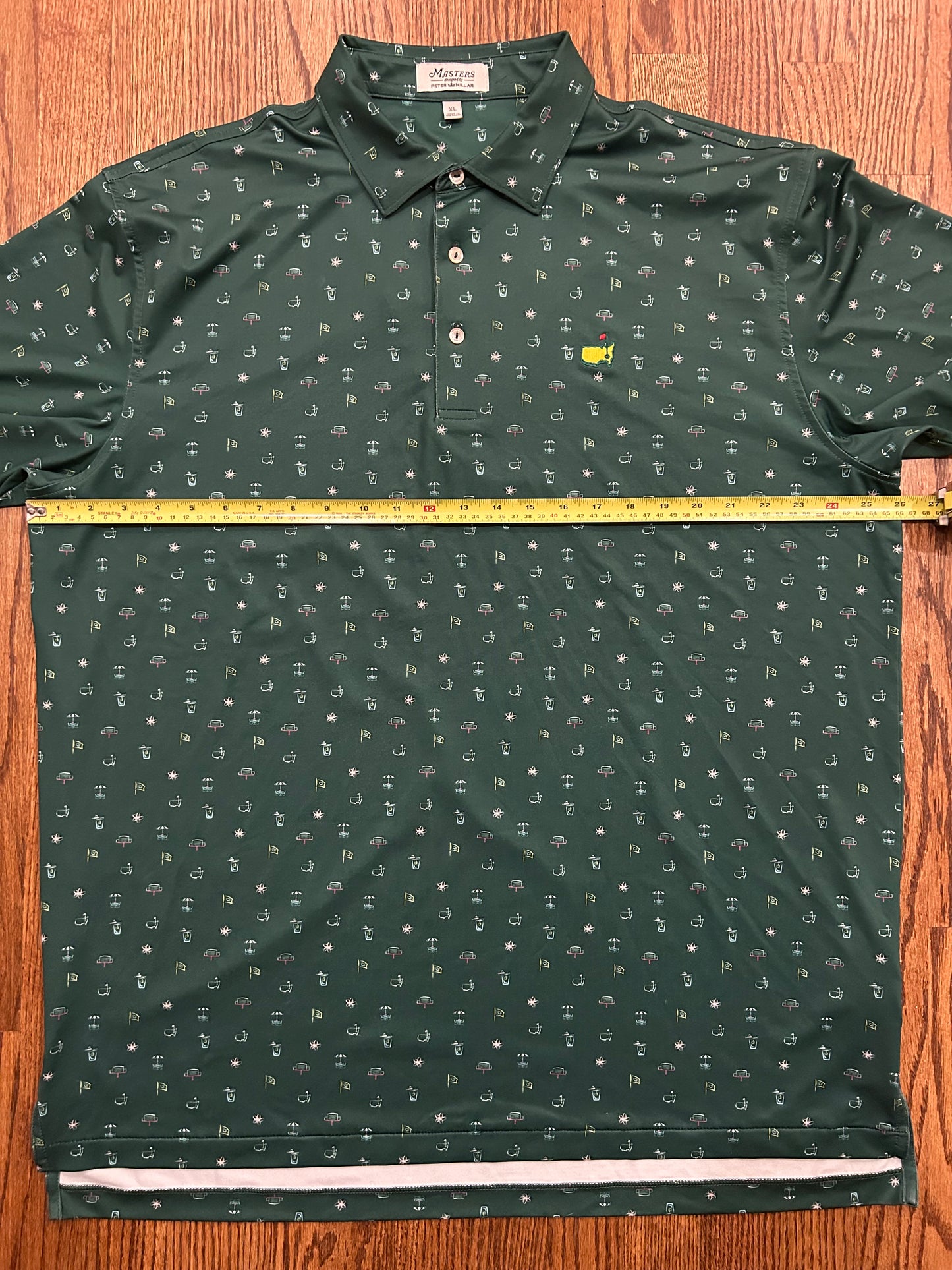 Men’s XL Masters Peter Millar Graphic Polo