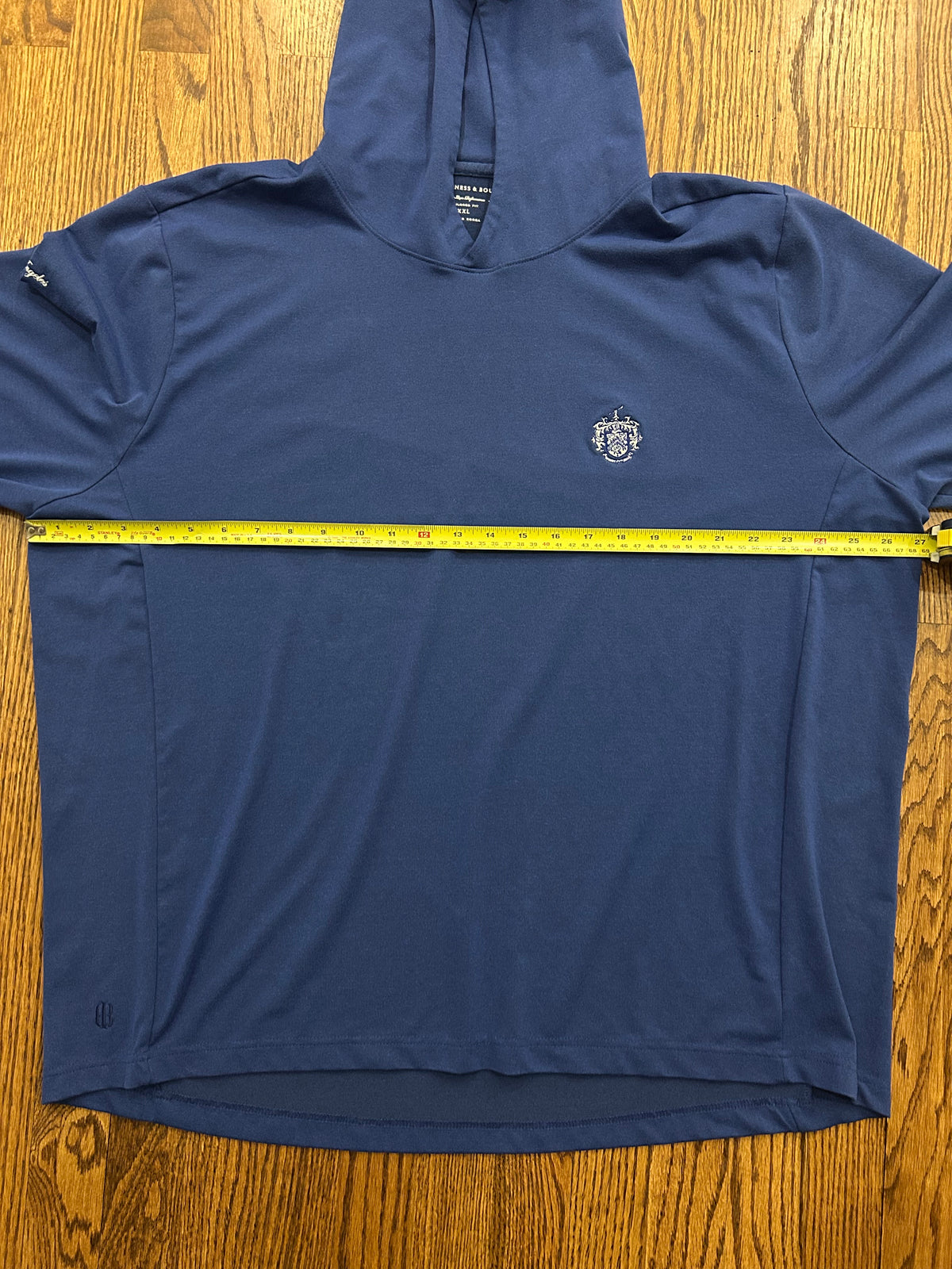 Men’s 2XL Holderness & Bourne Trump National Los Angeles Blue Golf Hoodie