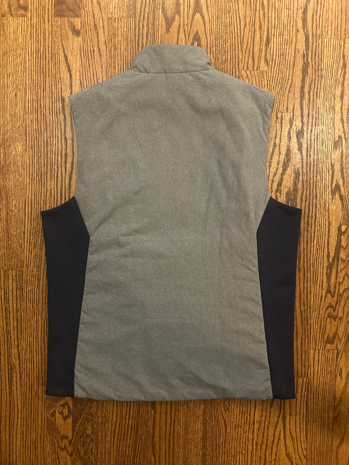 Men’s Large Masters Clubhouse Collection Reversible Vest Navy Gray Golf