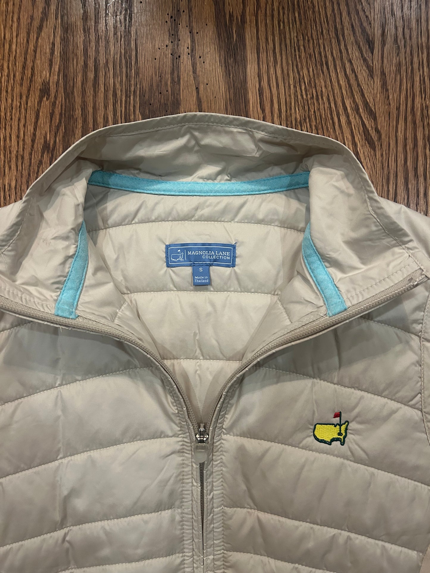 Women’s Small Masters Magnolia Lane Puffer Vest Golf