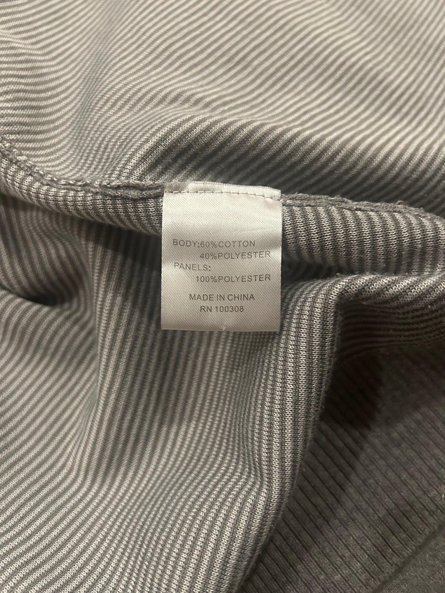 Men’s Large Masters Peter Millar Gray Full Zip Golf Sweater Augusta National