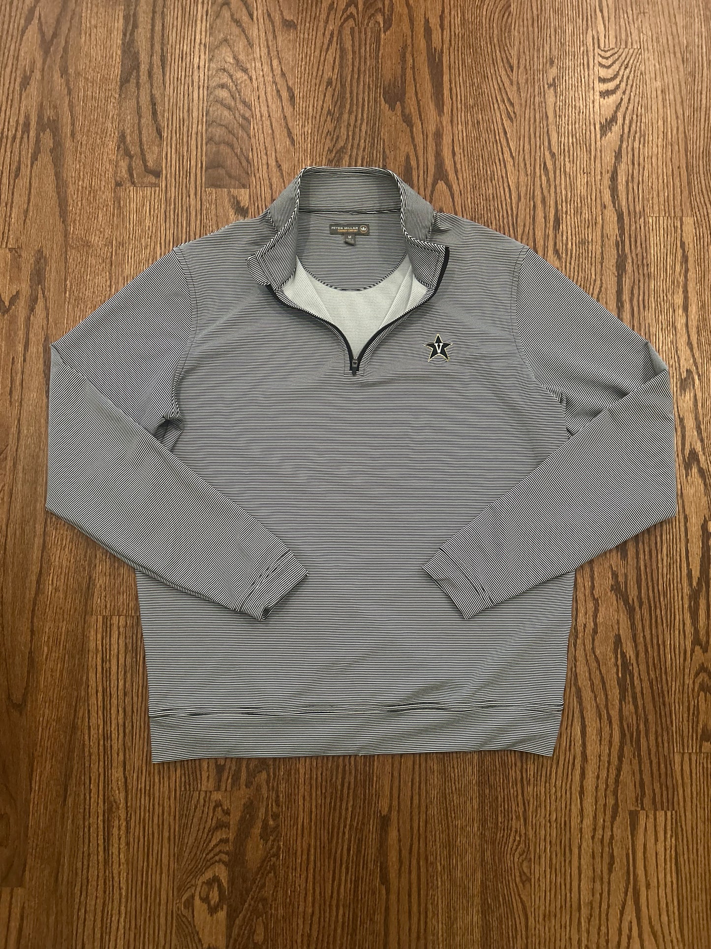 Men’s Medium Peter Millar Vanderbilt Quarter Zip