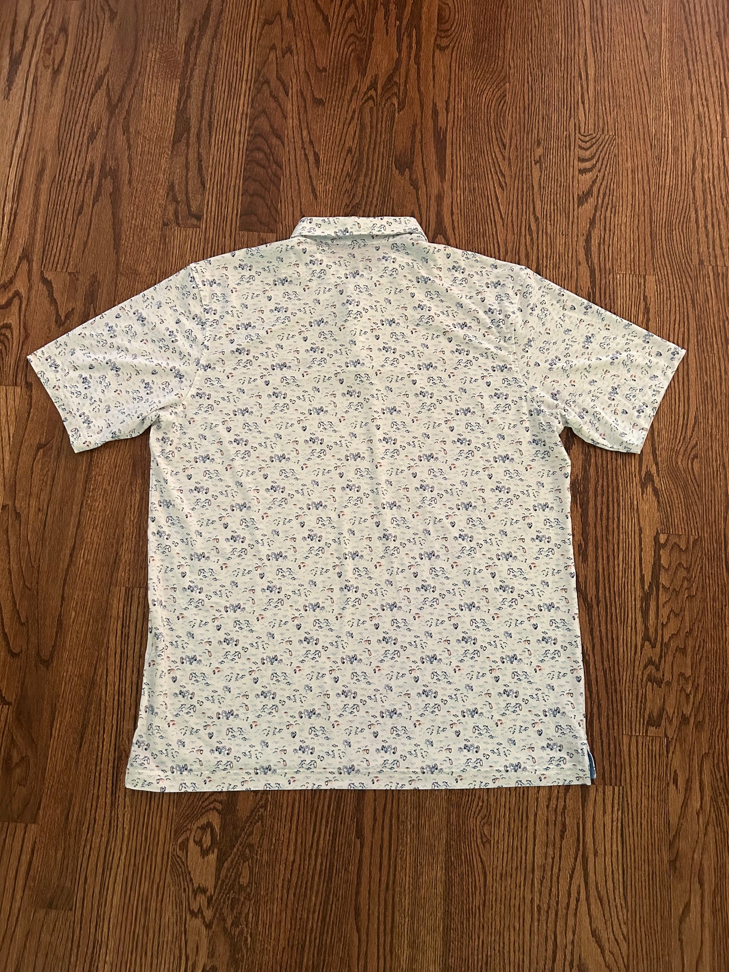 Large Peter Millar Sea Island Graphic Polo