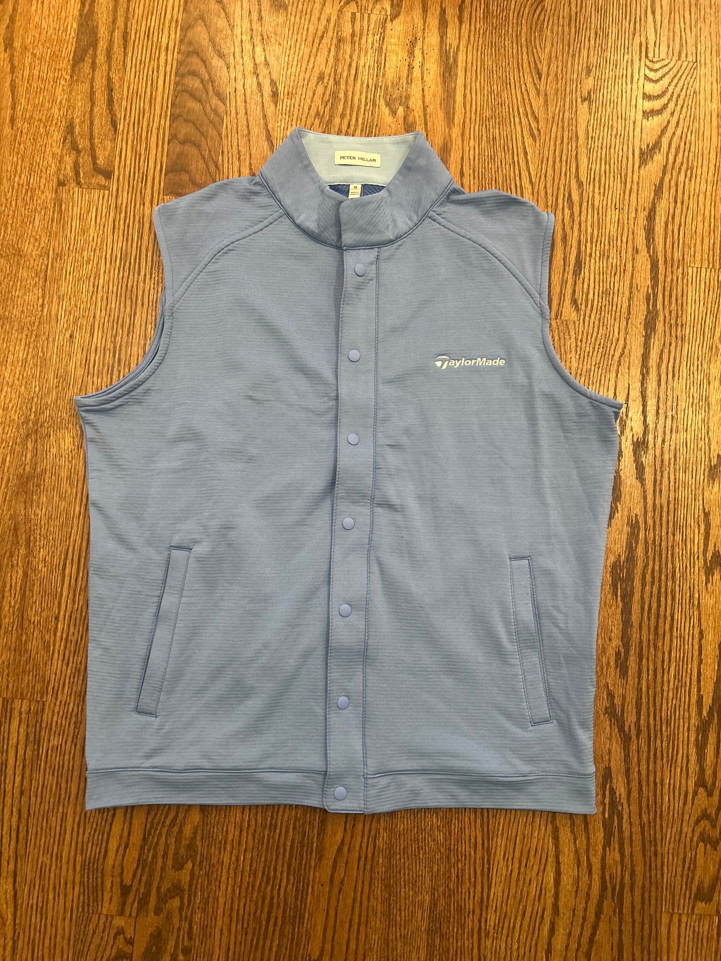 Men’s Medium Peter Millar TaylorMade Blue Golf Vest