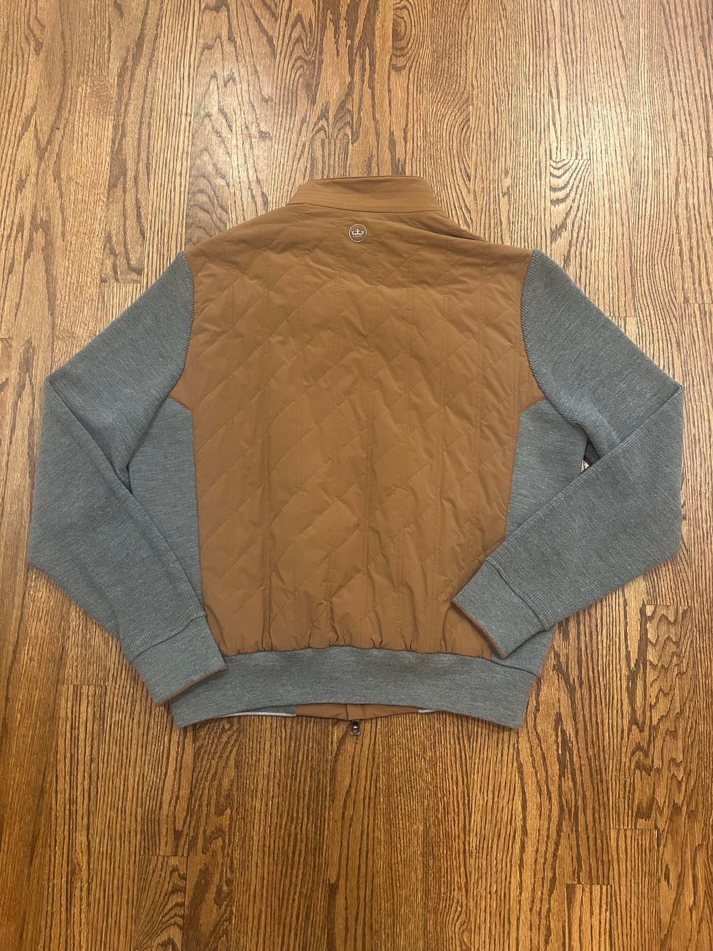 Men’s XL Peter Millar Quilted Full Zip Sweater Jacket