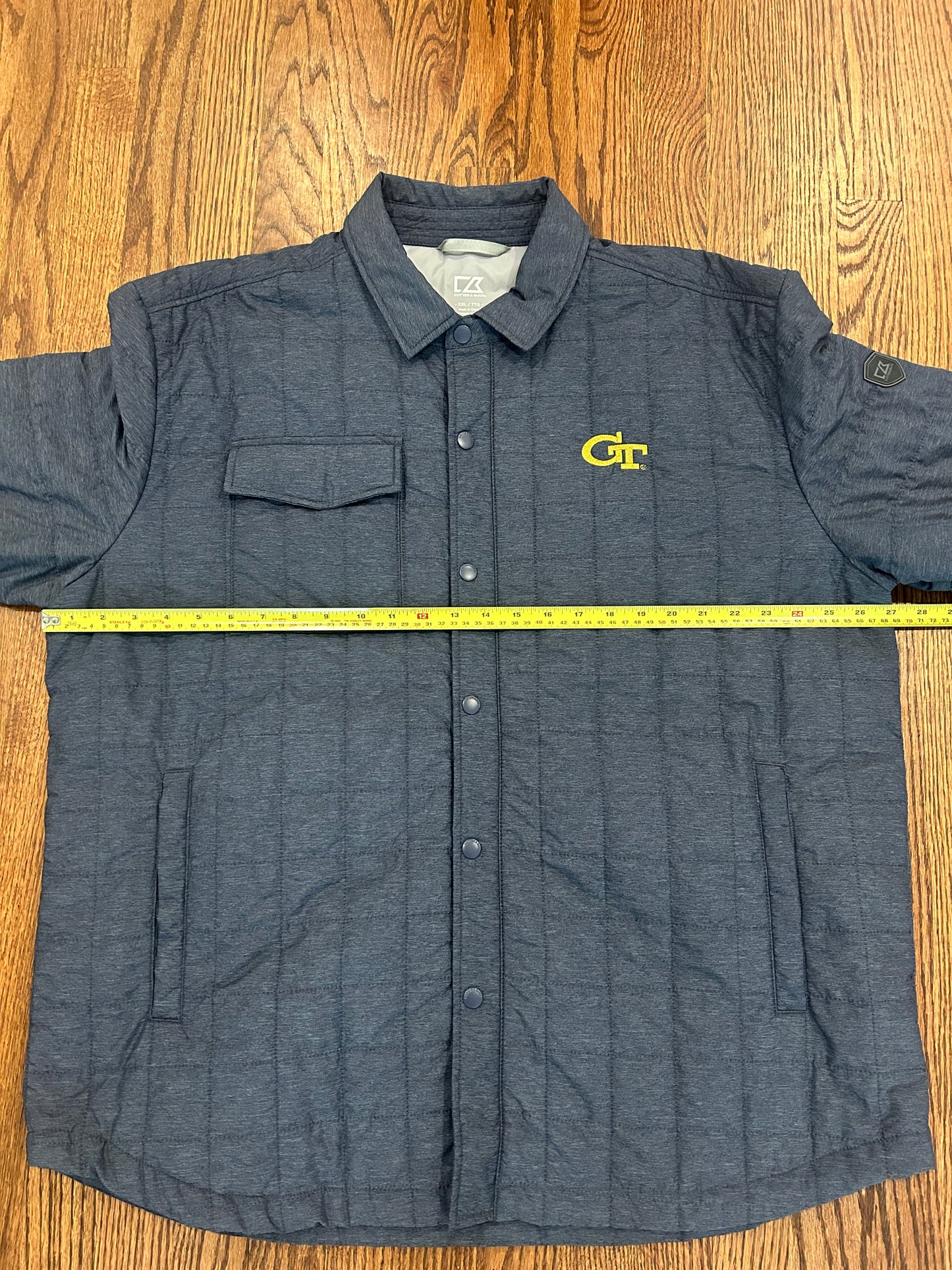 Men’s 2XL Cutter & Buck Georgia Tech Yellow Jackets Puffer