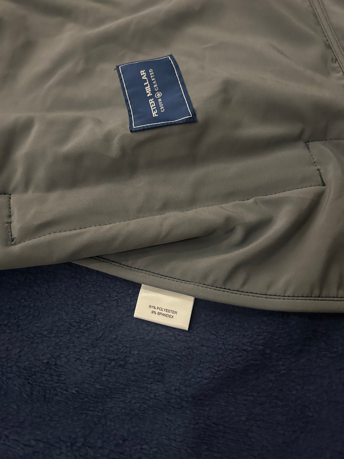 Mens XL Masters Peter Millar Crown Crafted Full Zip Jacket Augusta National