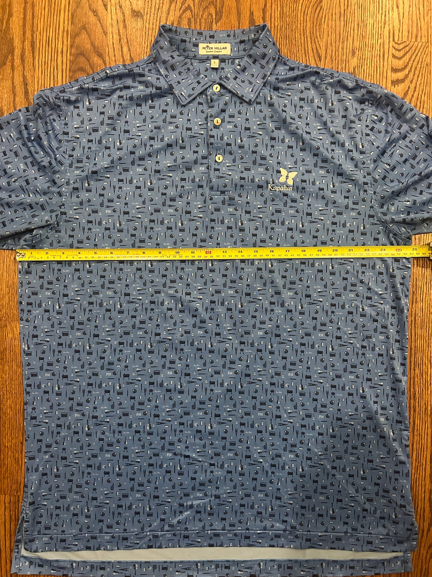 Men’s Large Peter Millar Kapalua Performance Golf Polo