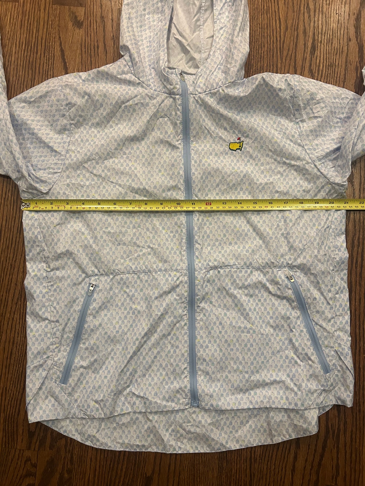 Women’s Medium Masters Magnolia Lane Full Zip Rain Jacket