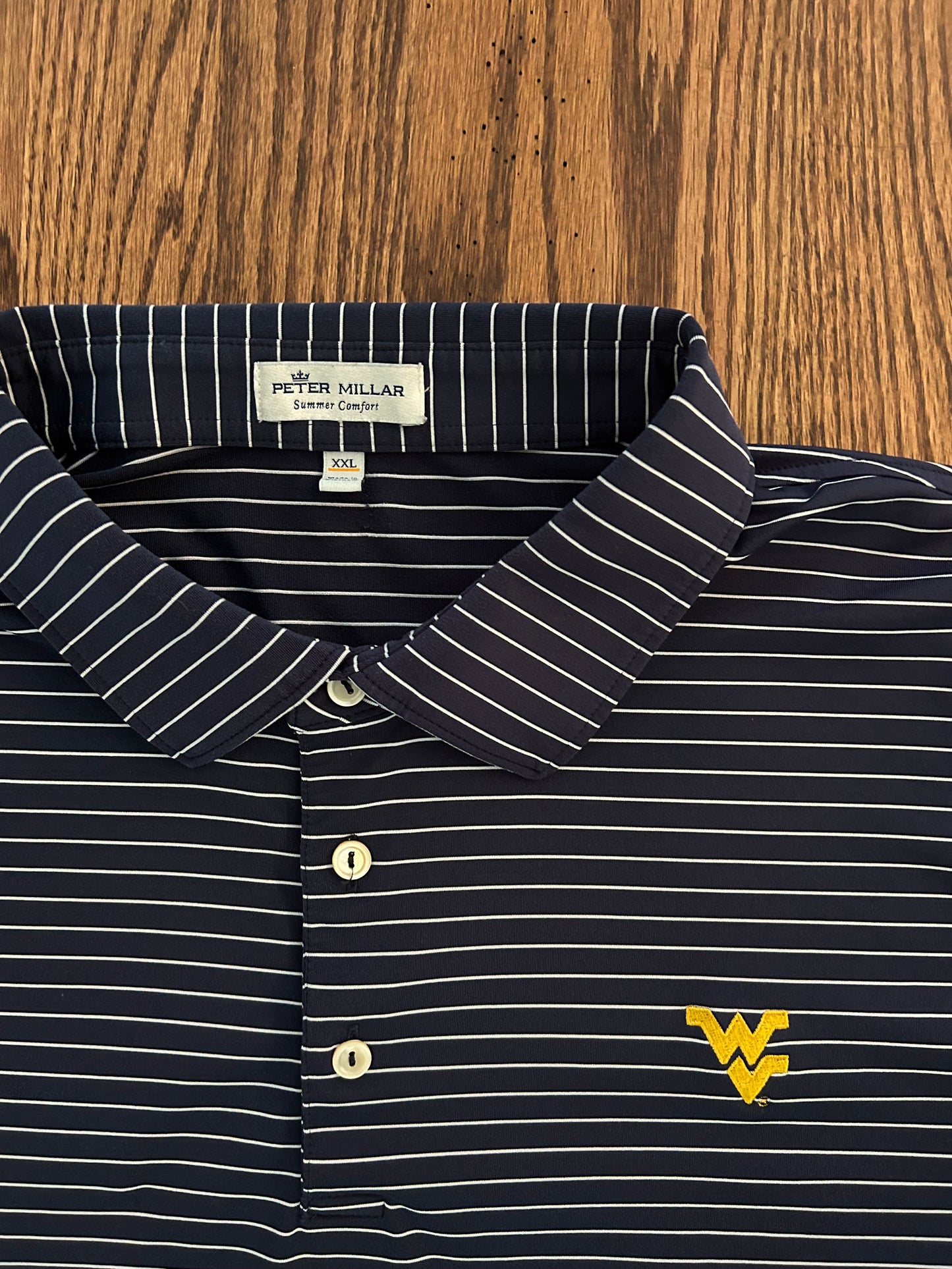 Men’s XXL Peter Millar West Virginia Polo