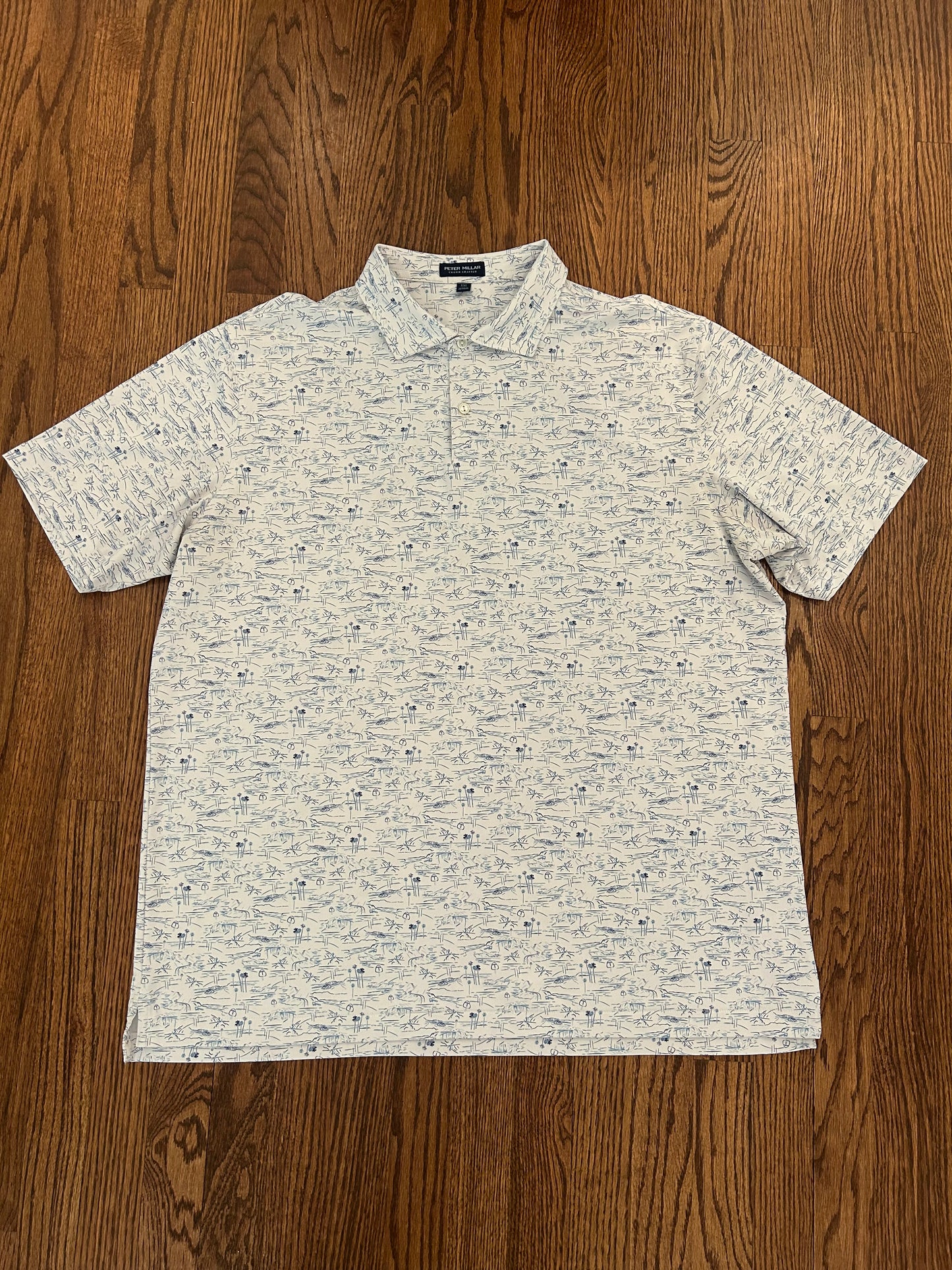 Men’s 2XL Peter Millar Crown Crafted Performance Golf Polo