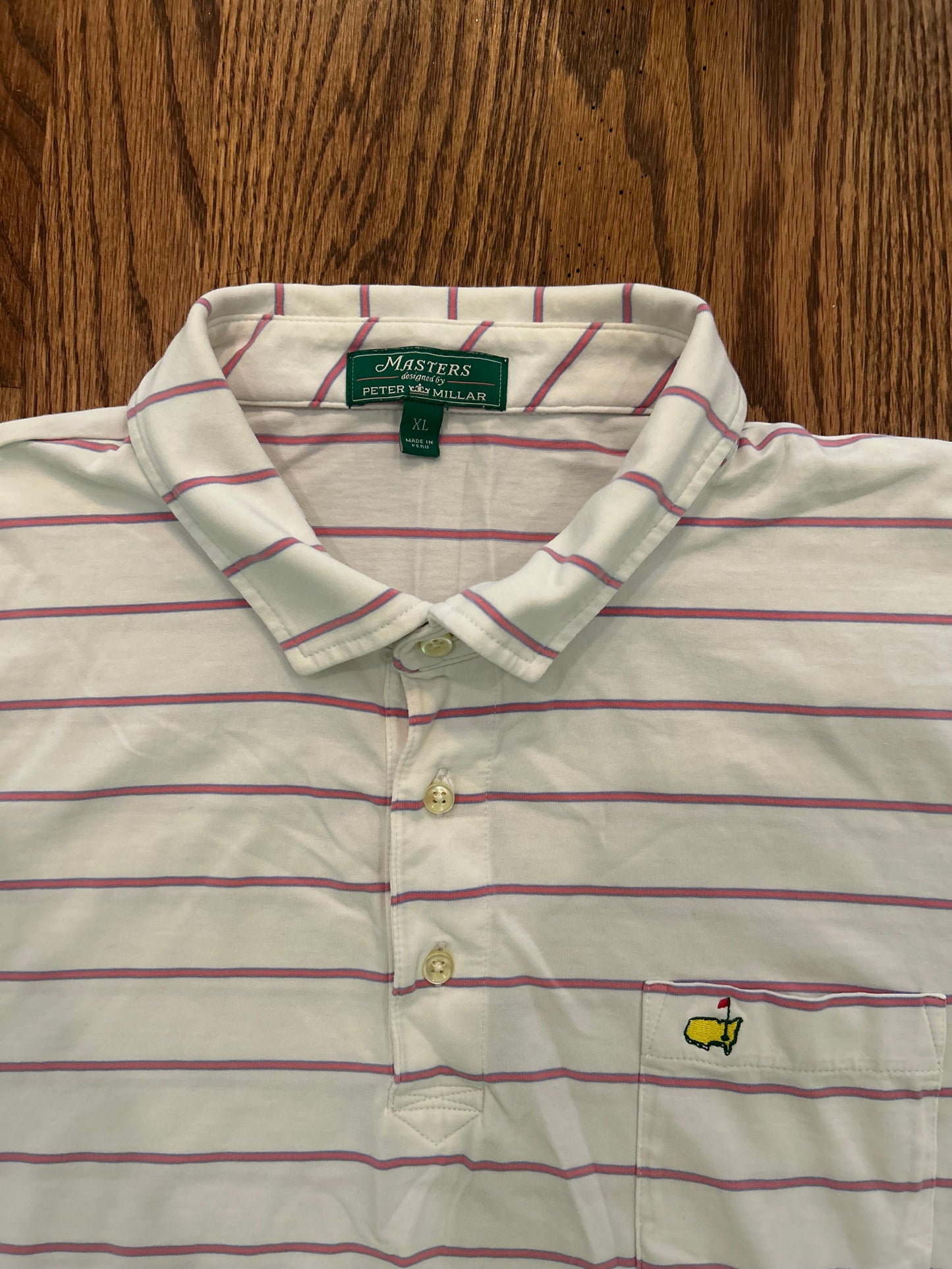 Men’s XL Masters Peter Millar Cotton Polo