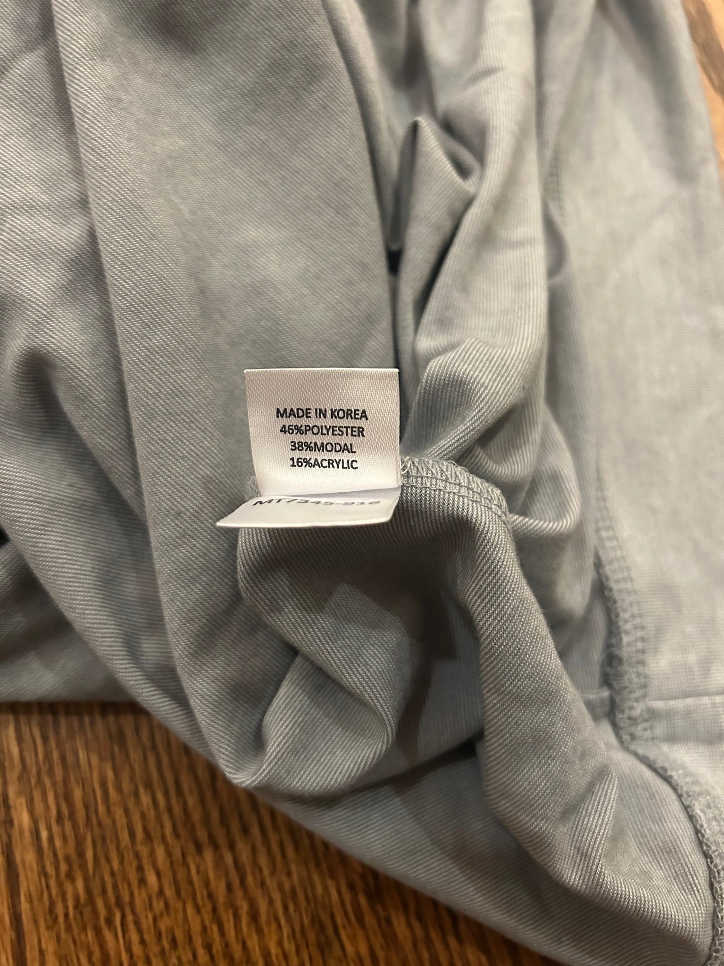 Men’s XL Masters Tech Gray Lightweight Performance Quarter Zip Golf