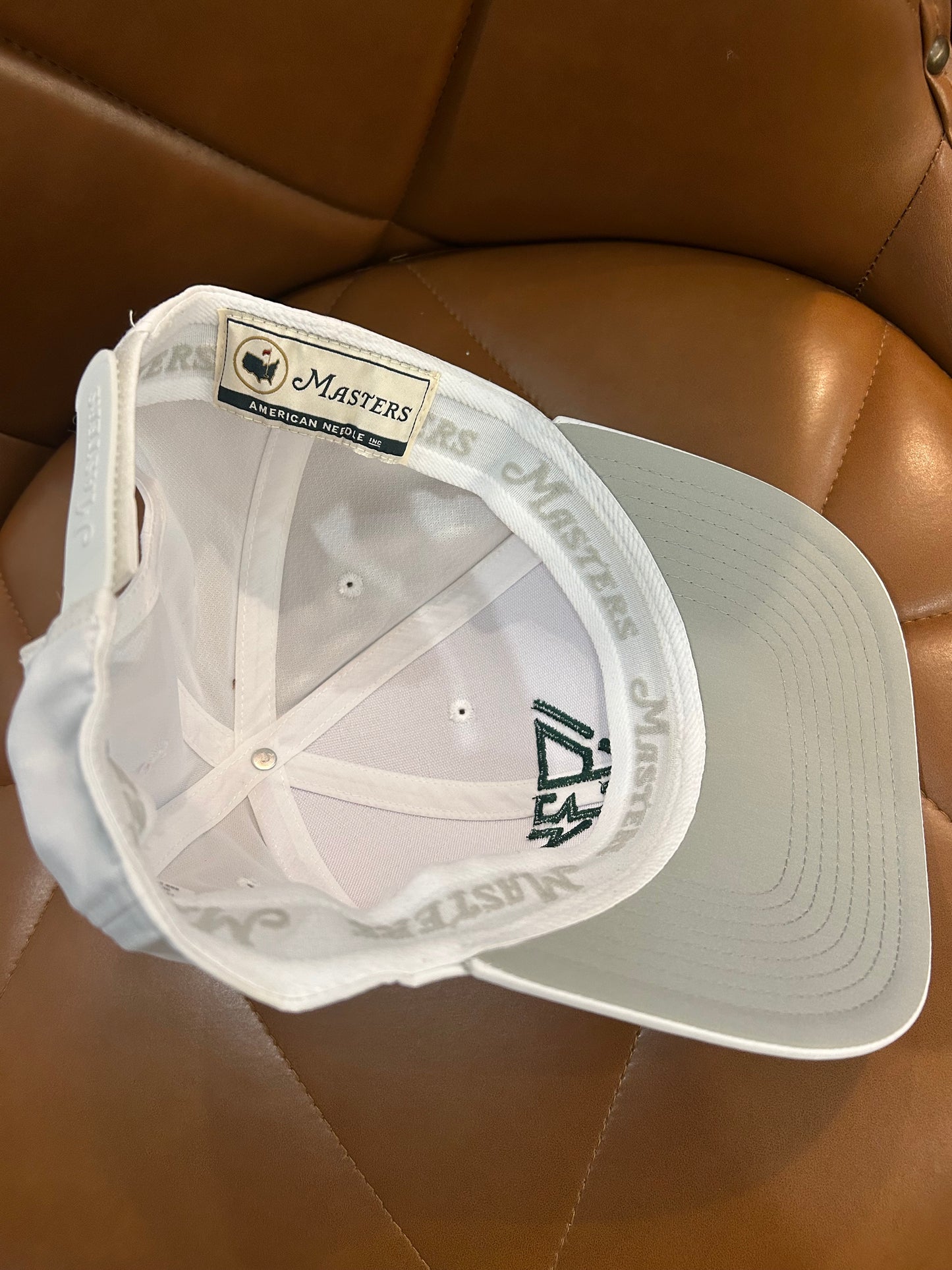 White Masters 1934 Berckmans Place Hat Cap Augusta National Golf Club