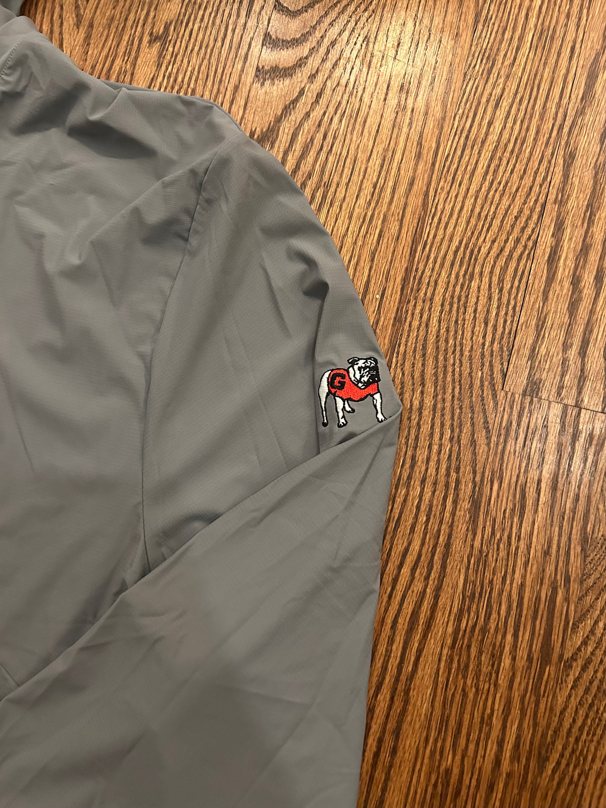 Men’s XL Johnnie-O UGA Georgia Bulldogs Lightweight Gray Hoodie