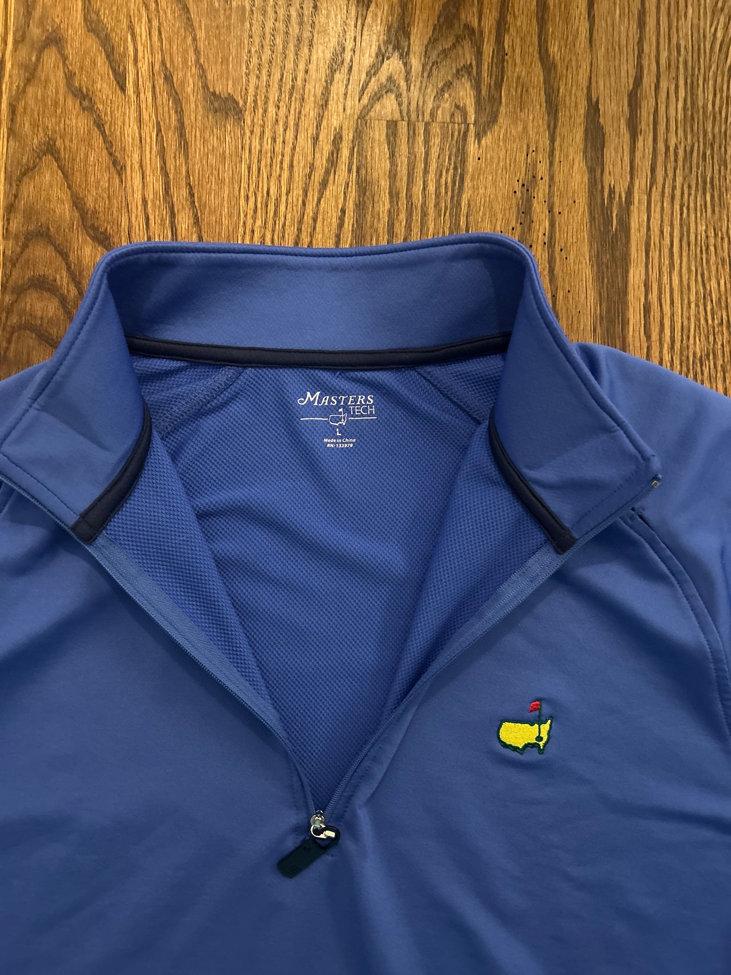 Men’s Large Masters Tech Quarter Zip Pullover