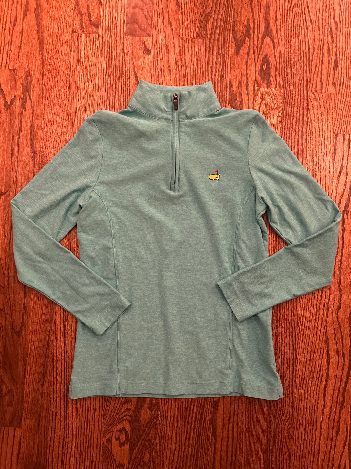 Women’s Small Teal Masters Peter Millar Quarter Zip