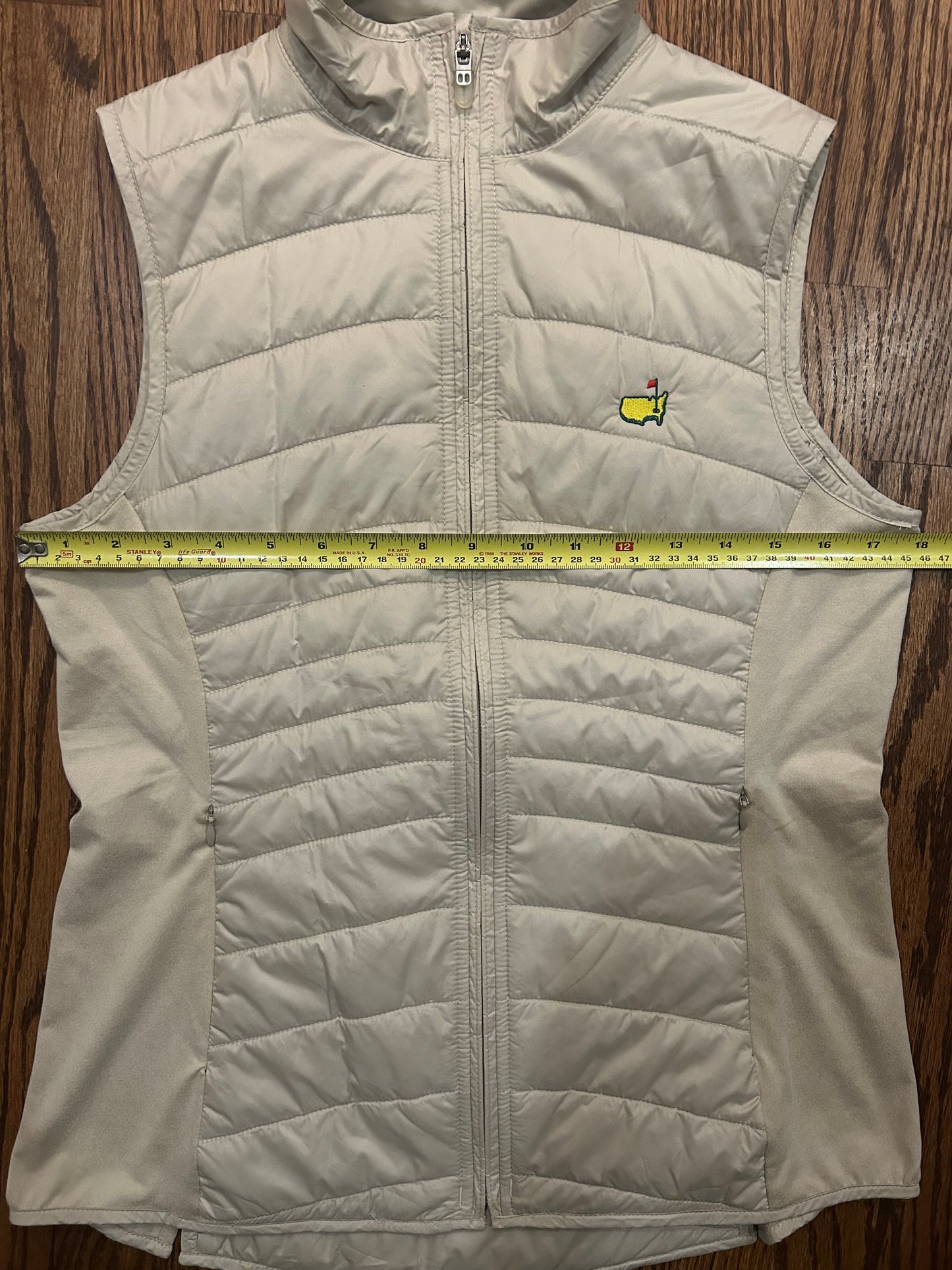 Women’s Small Masters Magnolia Lane Puffer Vest Golf