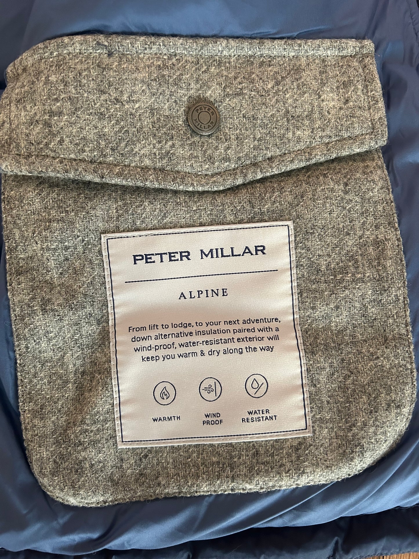 Men’s Medium Peter Millar Alpine Ski Puffer Vest