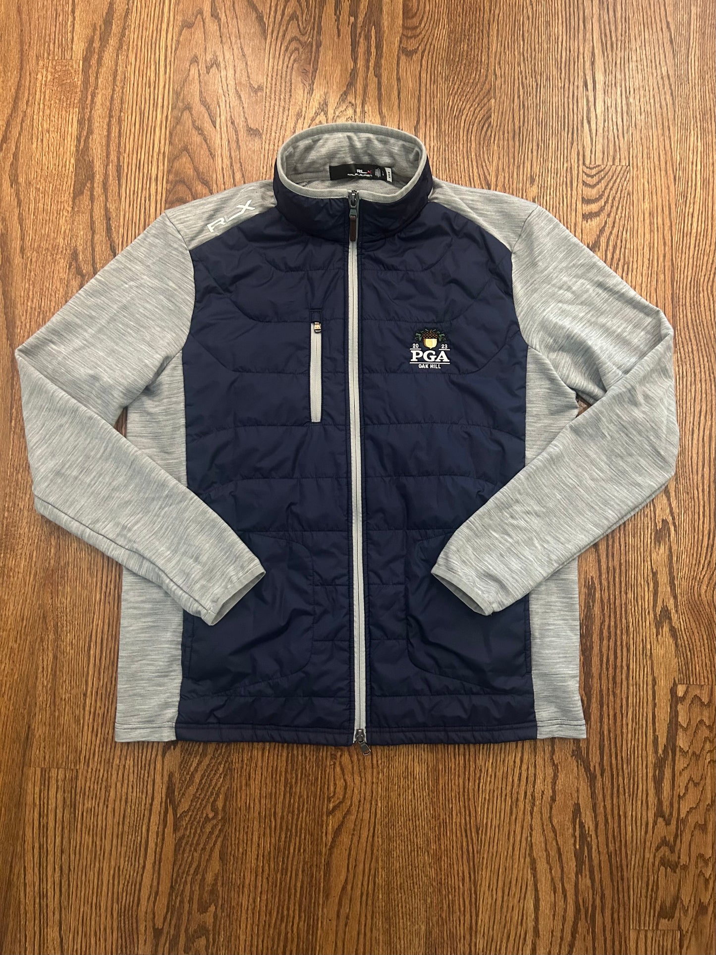 Men’s Large Ralph Lauren RLX Oak Hill PGA Full Zip Golf Jacket