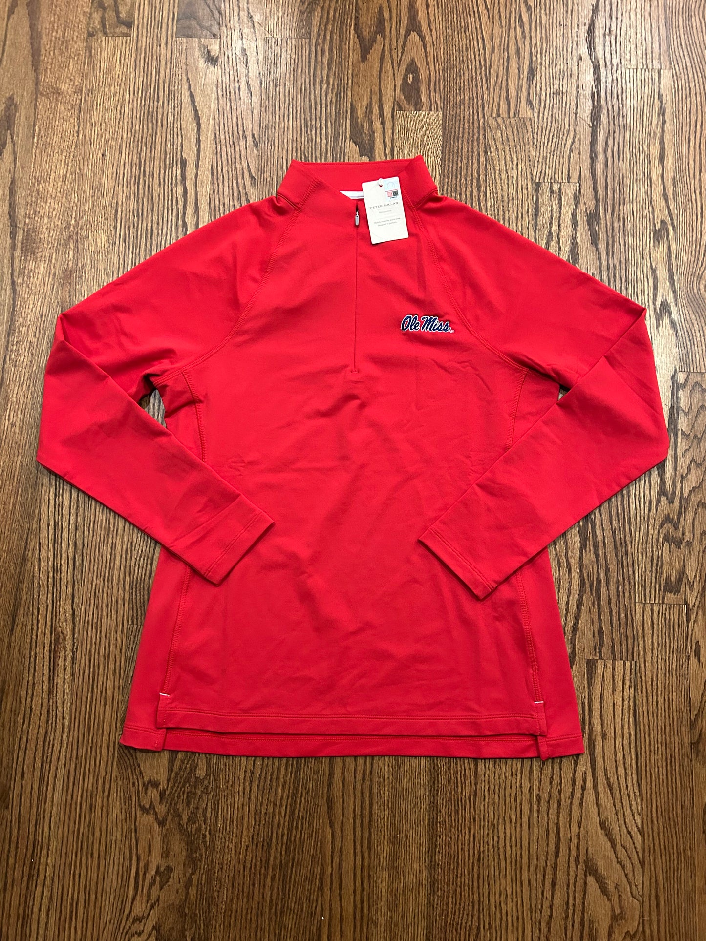 Women’s Medium Peter Millar Ole Miss Rebels Quarter Zip
