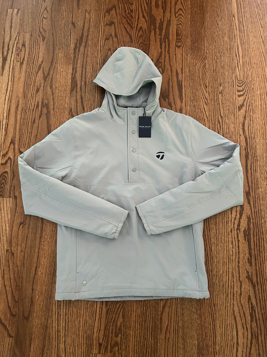 Men’s Small Peter Millar TaylorMade Quarter Button Hooded Jacket