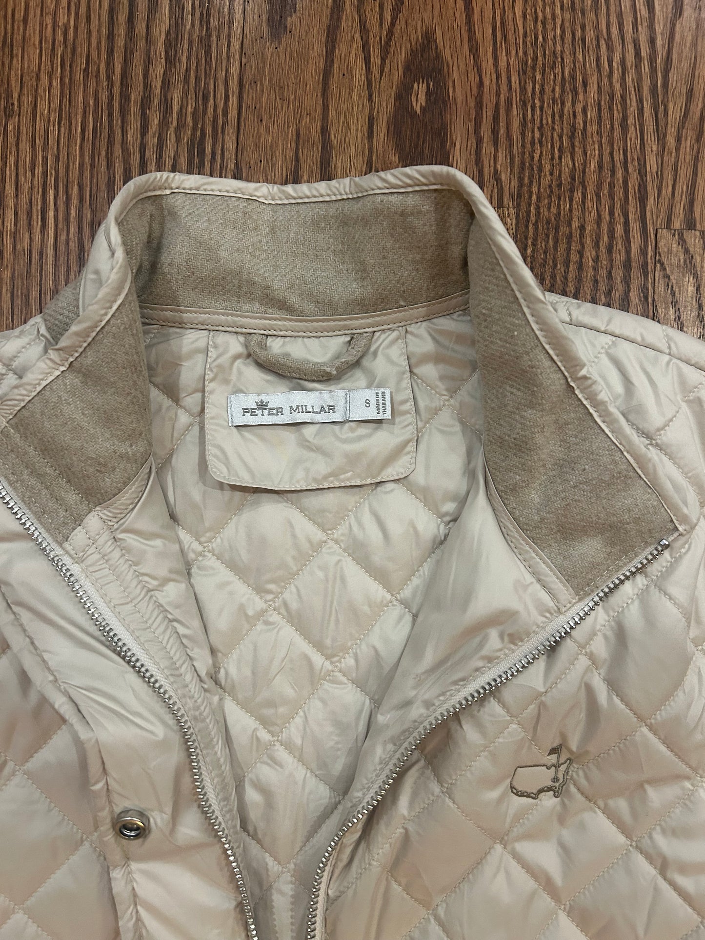 Women’s Small Masters Peter Millar Quilted Puffer Full Zip Jacket