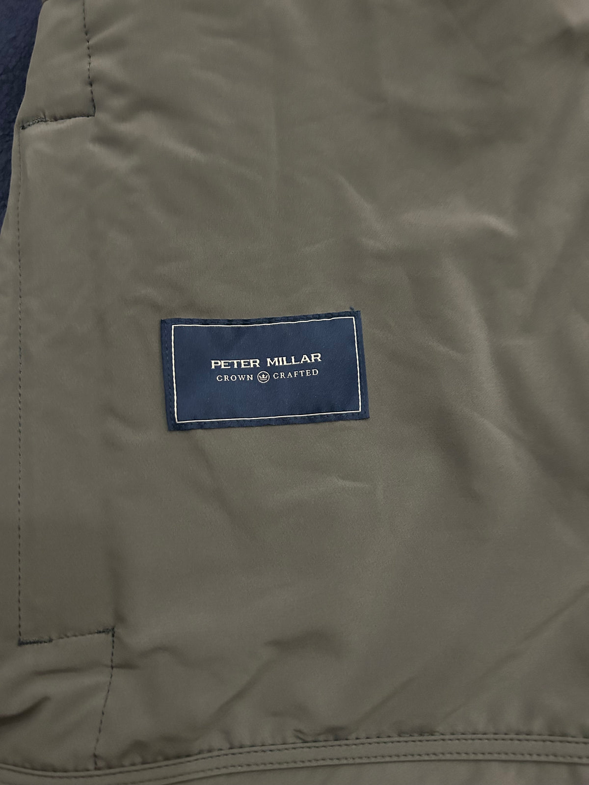 Mens XL Masters Peter Millar Crown Crafted Full Zip Jacket Augusta National
