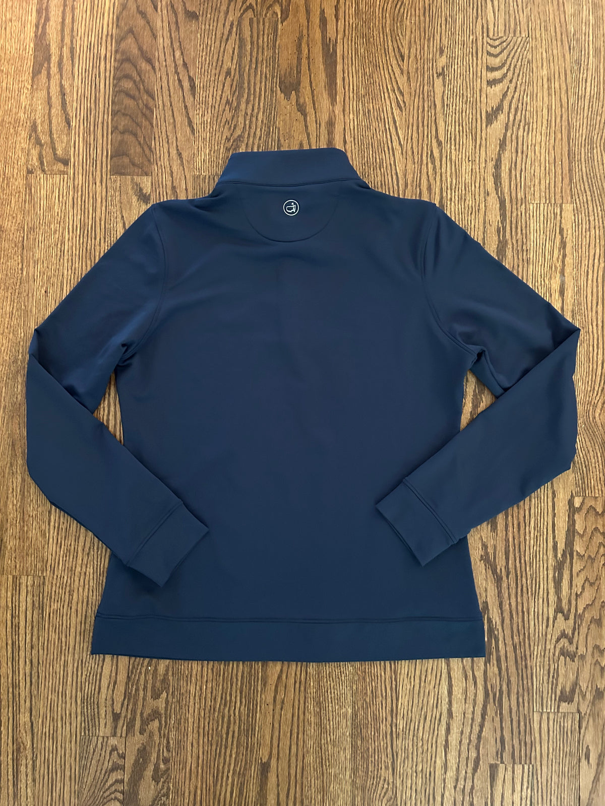 Womens Medium Masters Peter Millar Berckmans Place Navy Quarter Zip Augusta Angc