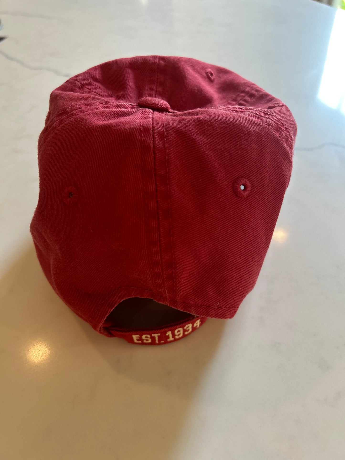 Ladies Red Masters 1934 Augusta National Golf Club Hat Cap