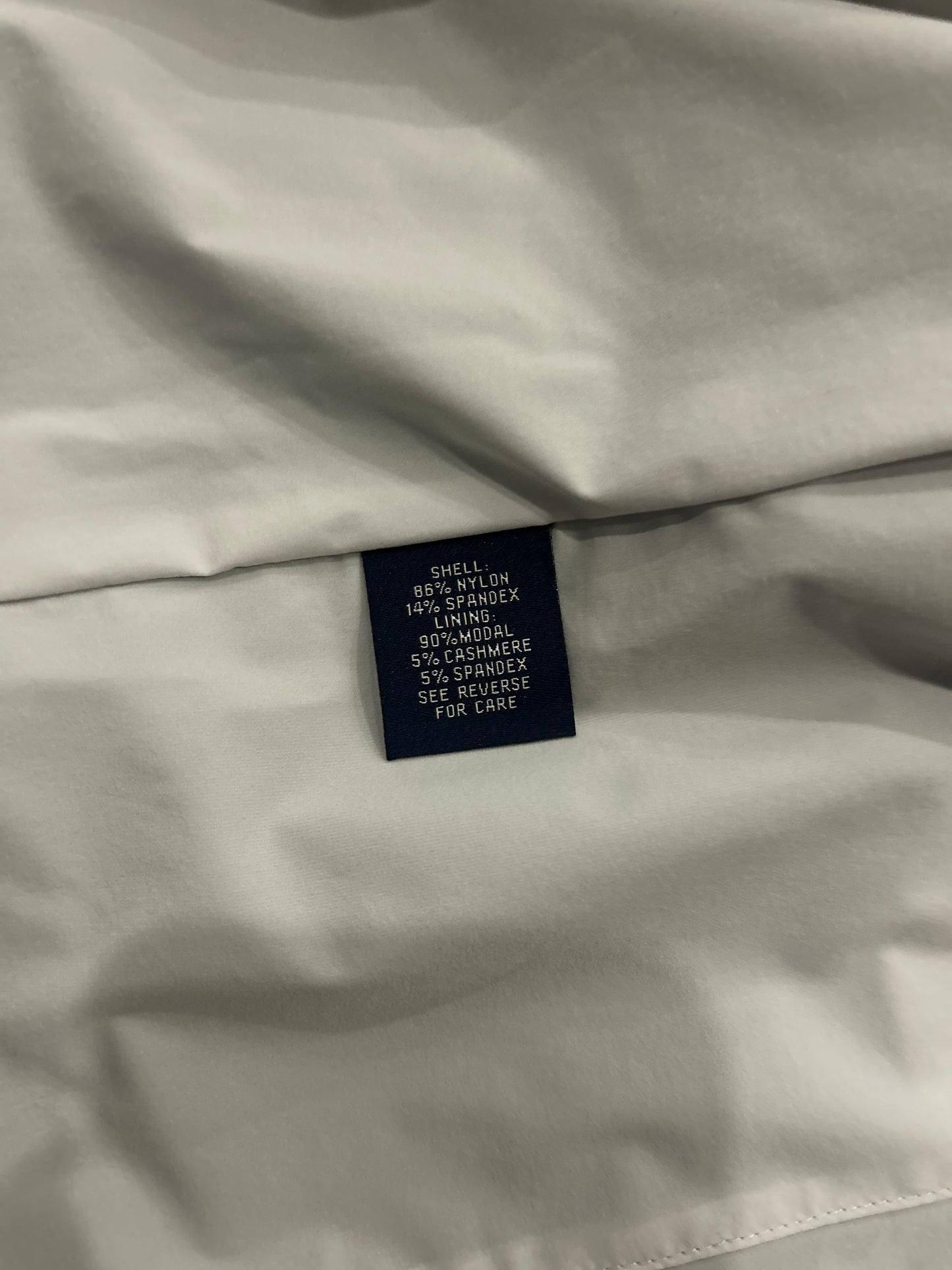 Men’s XL White Masters Peter Millar Performance Quarter Zip