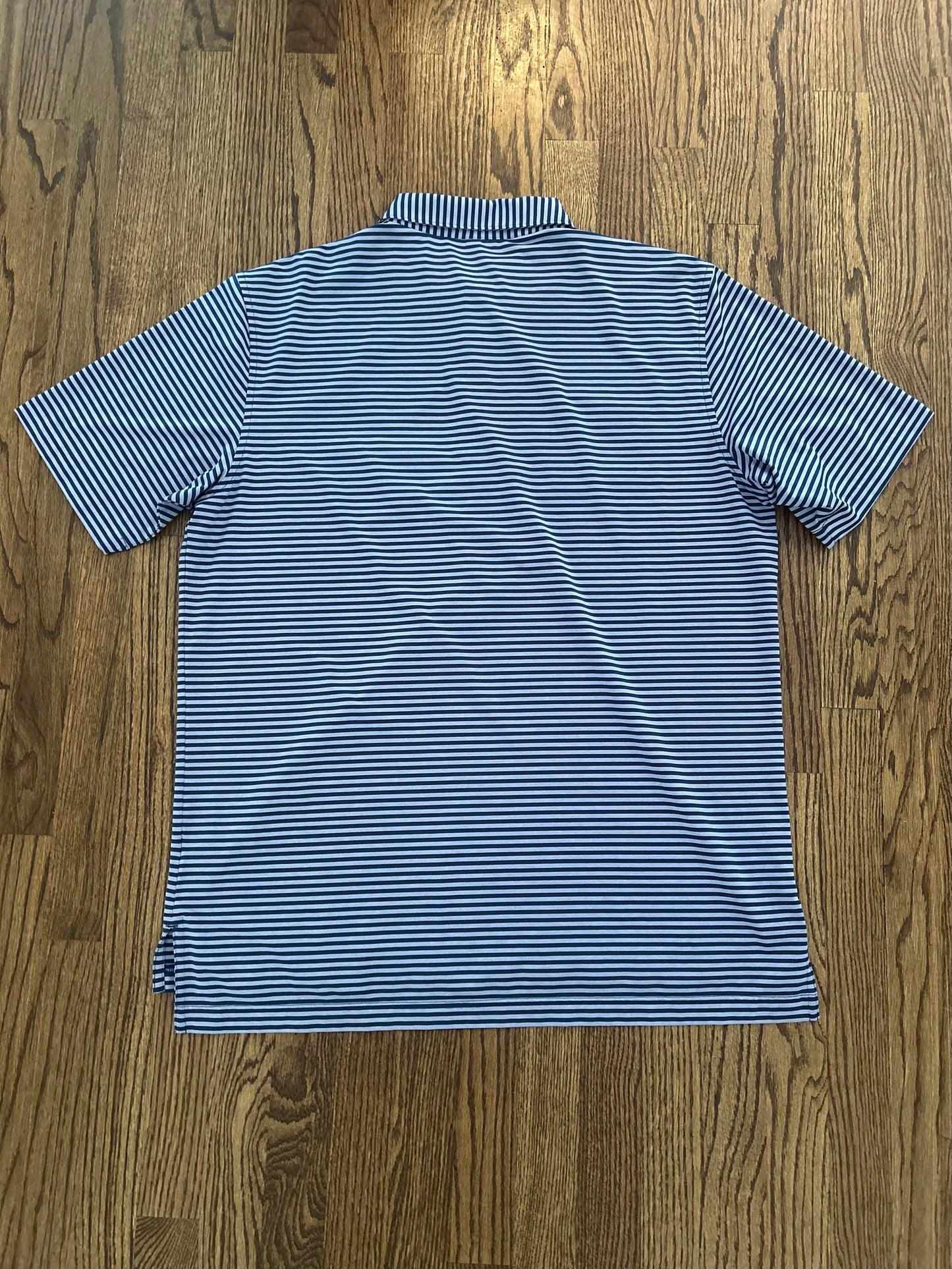 Men’s Large Masters Peter Millar Striped Polo