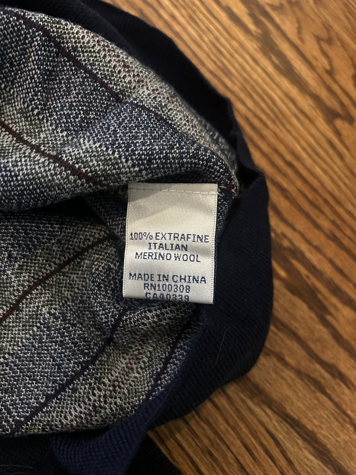 Men’s Large Masters Peter Millar Fair Isle Italian Merino Wool Pullover Sweater