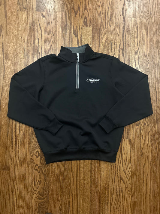 Men’s Small Fairway & Greene Kiawah Island Golf Club Quarter Zip Black