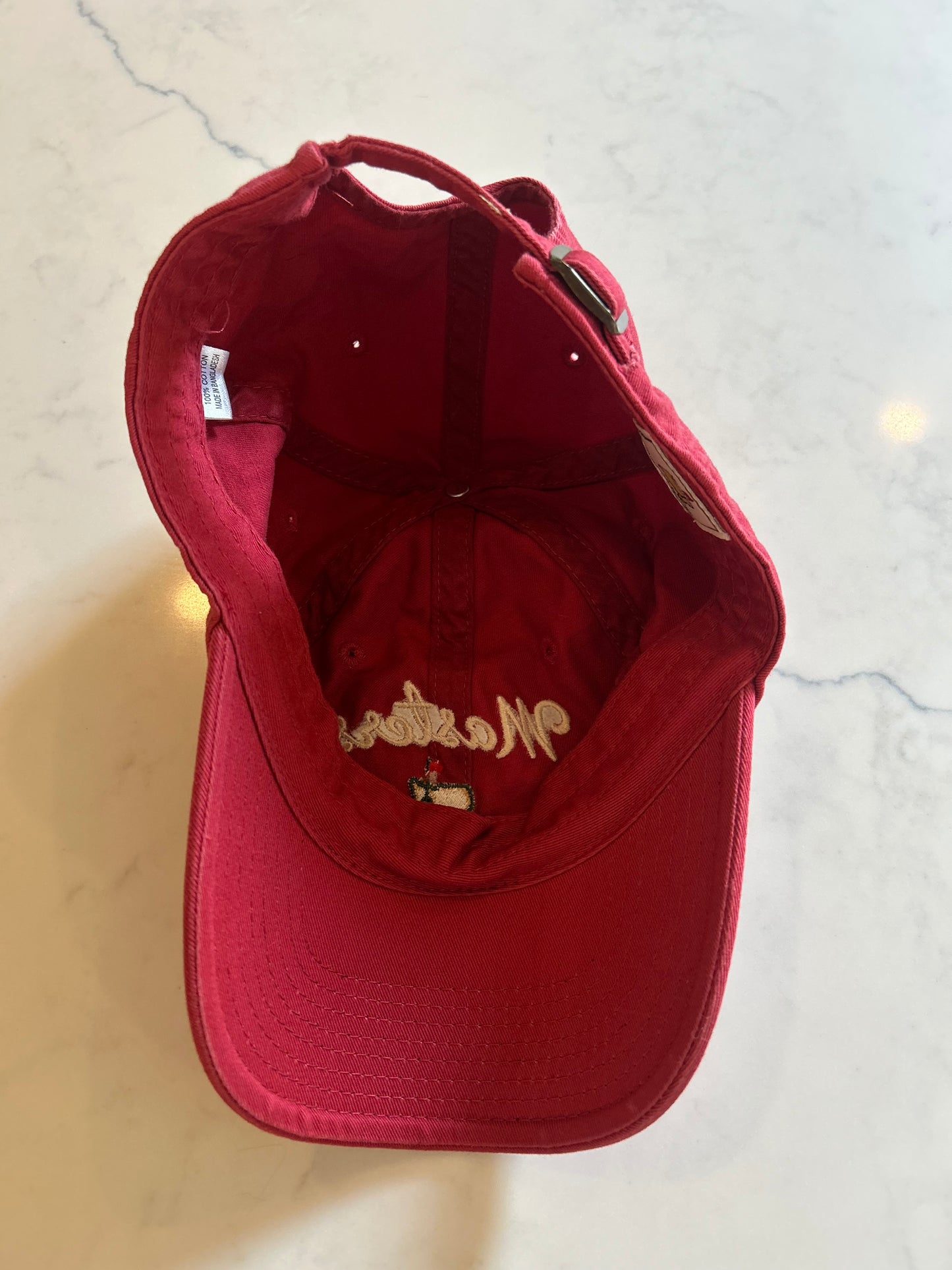 Ladies Red Masters 1934 Augusta National Golf Club Hat Cap