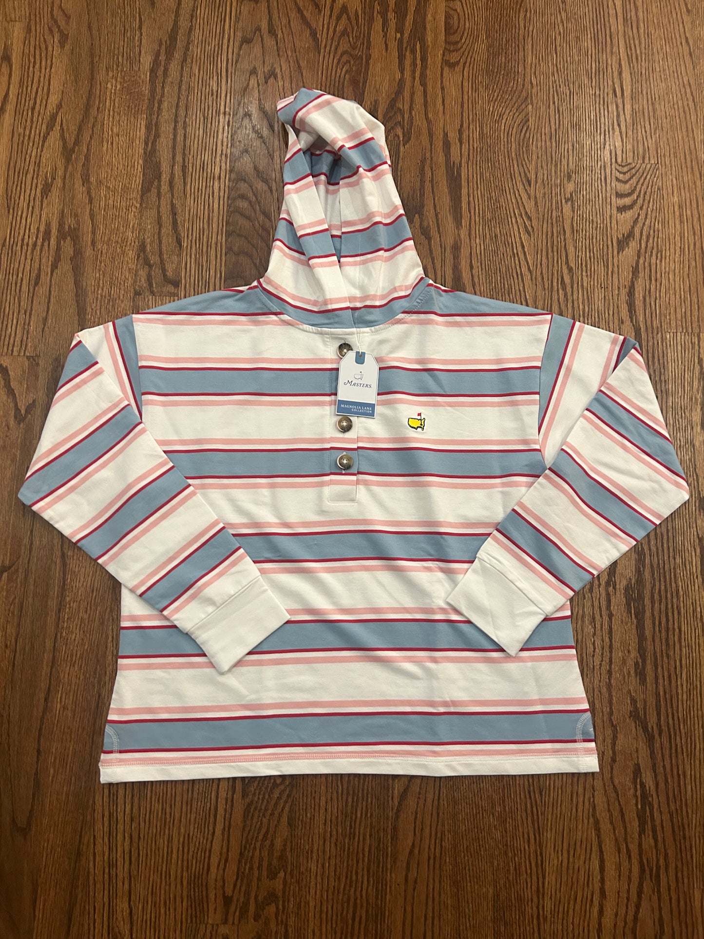 Women’s Medium Masters Magnolia Lane Button Hoodie