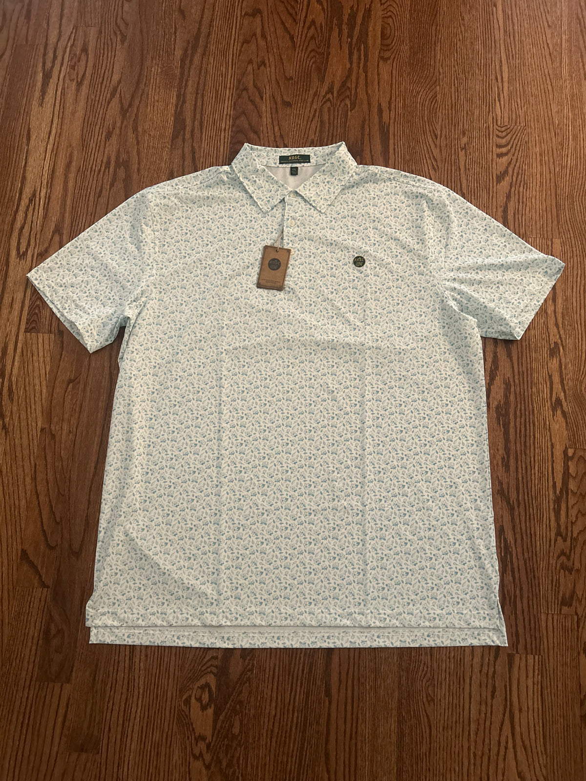 Men’s 2XL ANGC Augusta National Golf Club Floral Performance Polo