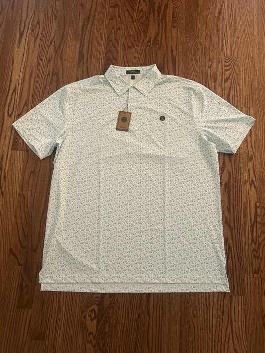 Men’s 2XL ANGC Augusta National Golf Club Floral Performance Polo