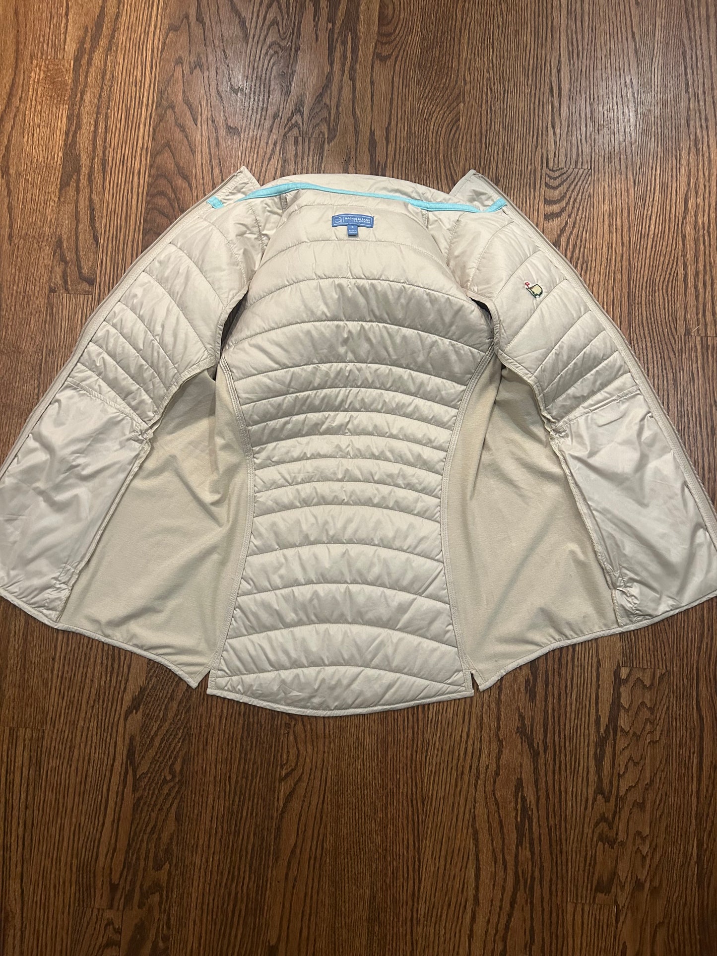 Women’s Small Masters Magnolia Lane Puffer Vest Golf